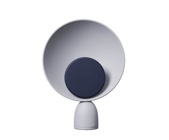 Blooper Bordlampe Askegrå Navy Blå