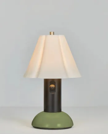 Blossom Portable Bordlampe Fra Original Btc Olive Green