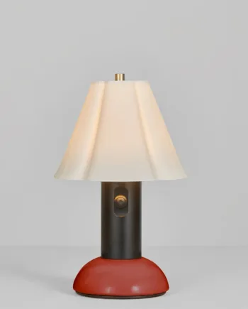 Blossom Portable Bordlampe Fra Original Btc Rusty Red