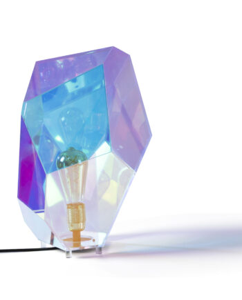 Bold Monkey Diamond Dear Bordlampe Regnbuefarvet Holografisk Akryl Jern