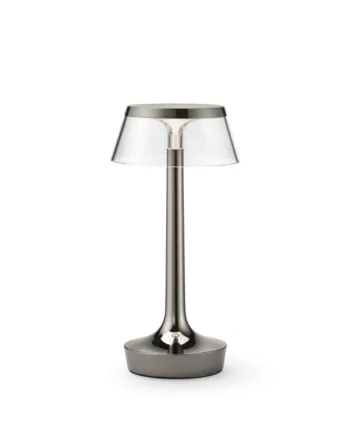 Bon Jour Unplugged Batterilampe Bordlampe Black Krom