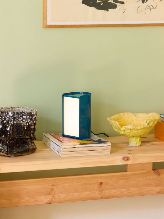Book Bordlampe Petrol
