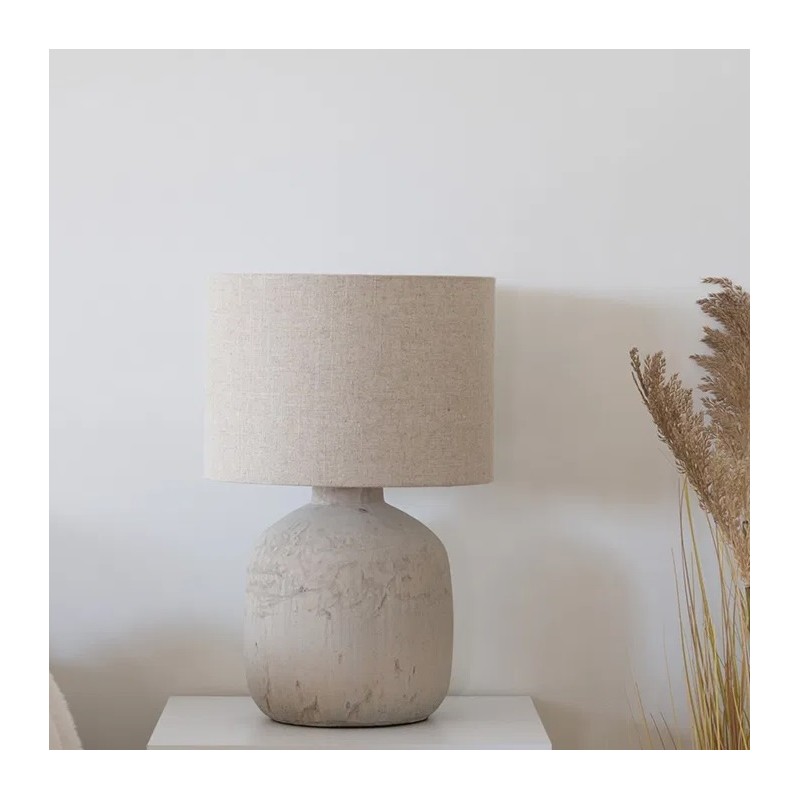 Bordlampe Billy Struktur Natur Skærm House Nordic :