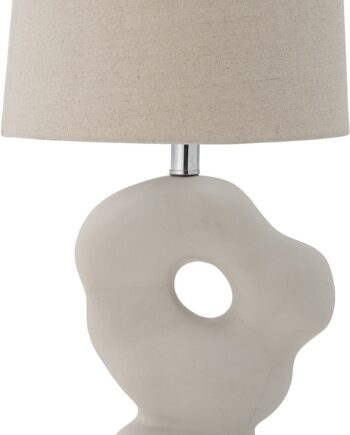 Bordlampe Bloomingville Cathy Hvidt Stentøj Skulpturel Geometrisk Design H53