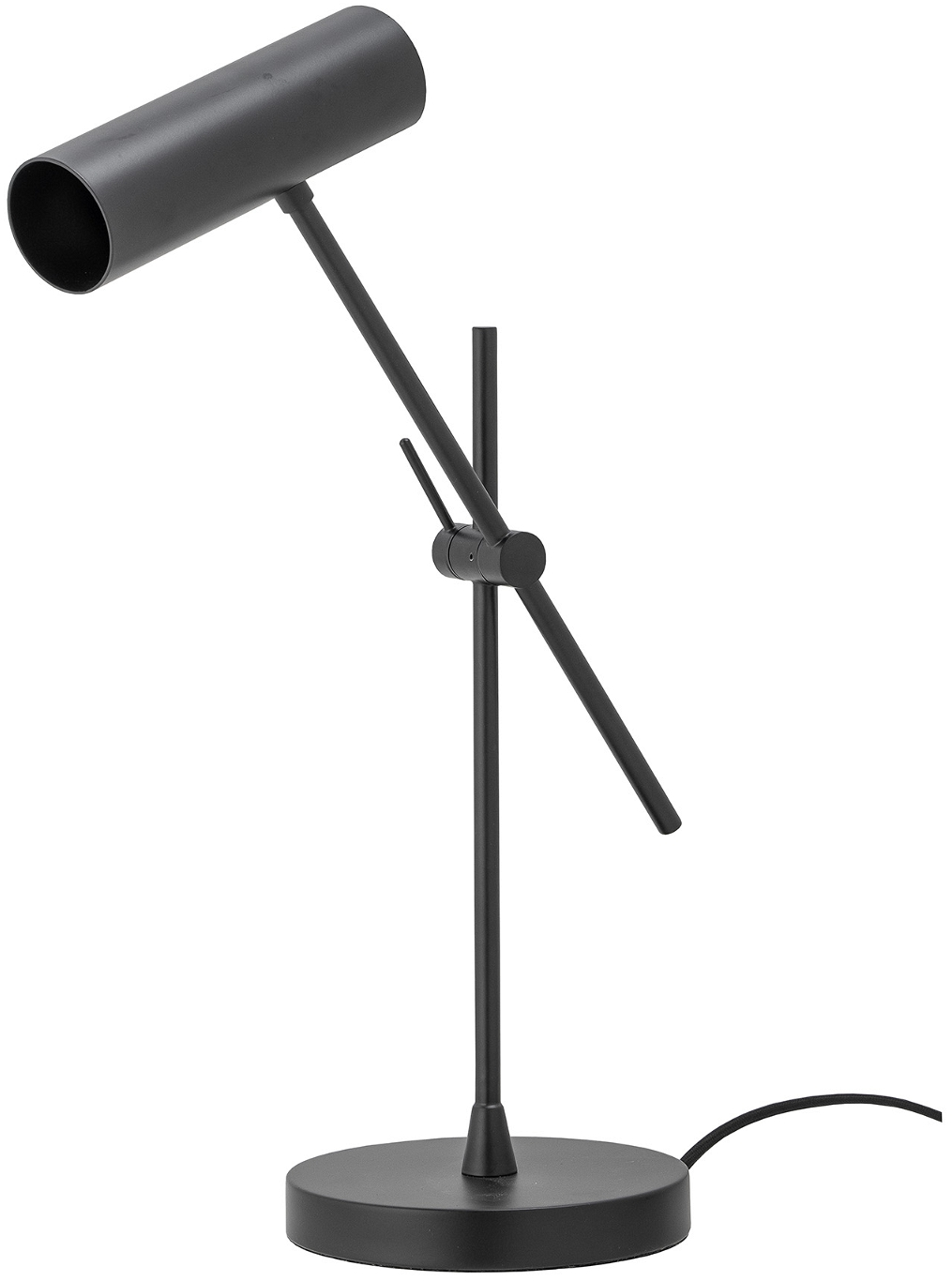 Bordlampe Bloomingville Diesel Metal Læselampe Sort H40