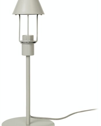 Bordlampe Broste Copenhagen Gine Grå Metal ø26 H50