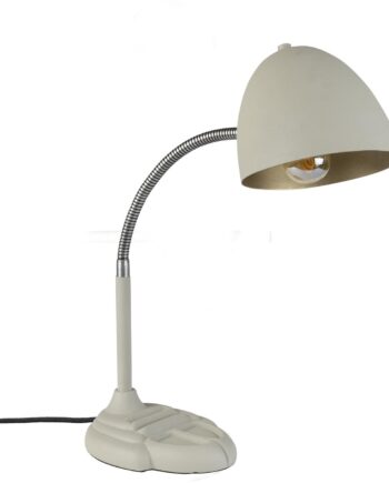 Bordlampe Dutchbone Janna Lysgrå Jern Med Vippefunktion H51 B15 L23