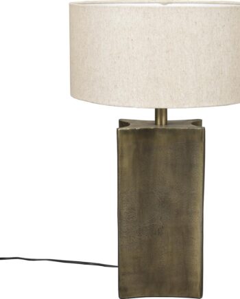 Bordlampe Dutchbone Rico Gråbrun Aluminium H62 B36