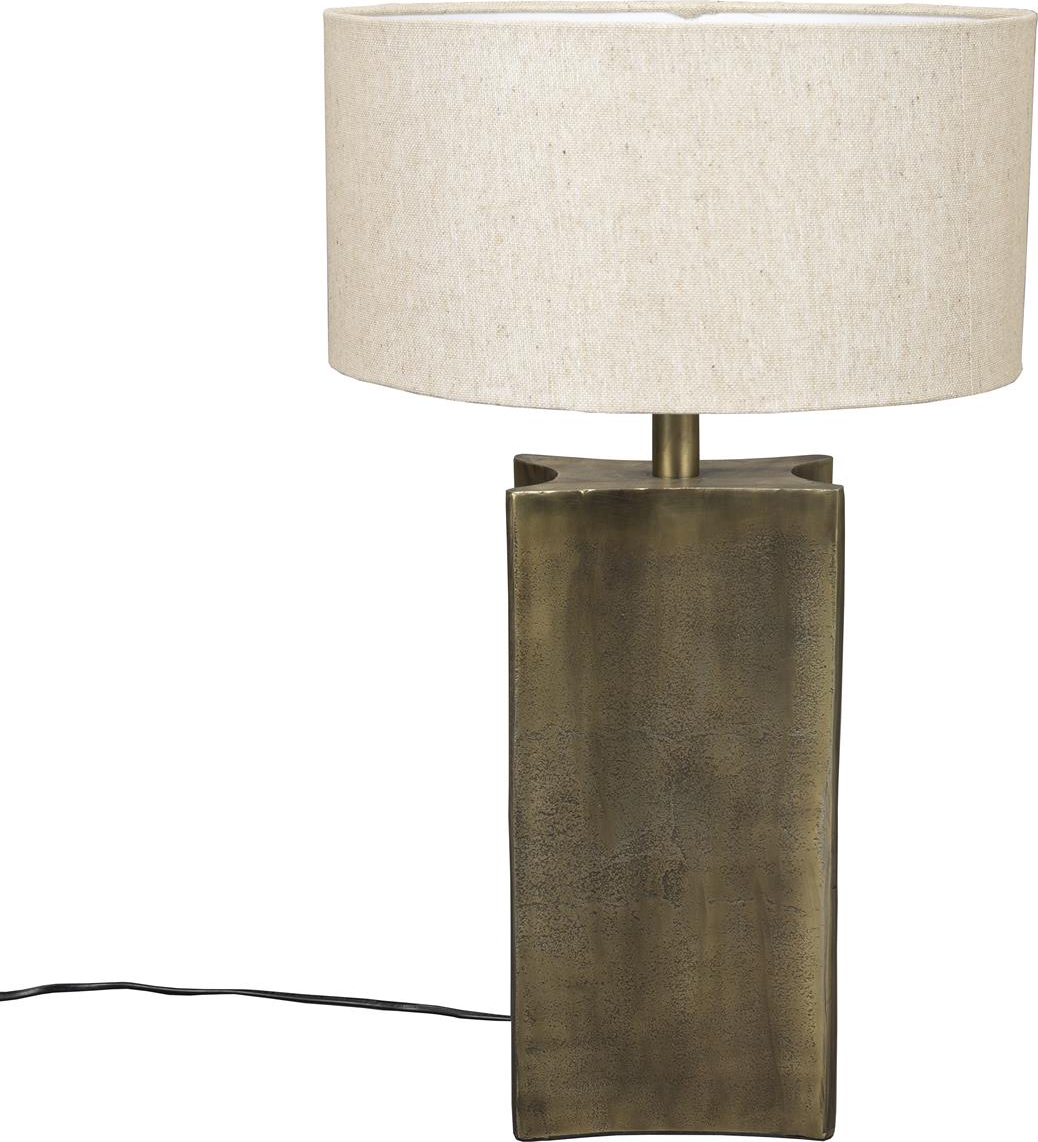 Bordlampe Dutchbone Rico Gråbrun Aluminium H62 B36