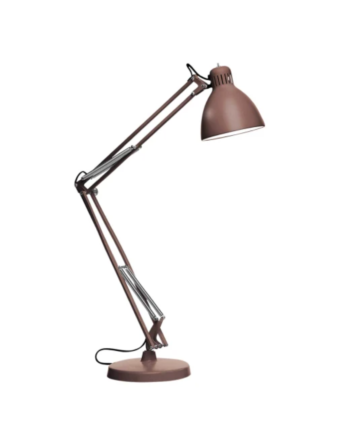 Bordlampe Fra Leucos Rustbrun E27 Fatning