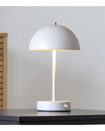 Bordlampe Genopladelig Sandfarvet Metal House Nordic :