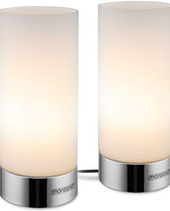 Bordlampe Golau Sæt Hvide