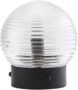 Bordlampe House Doctor Daia Grå Glas Metal Moderne Stemningsbelysning