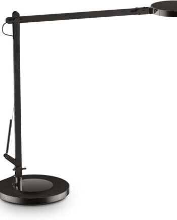 Bordlampe Ideal Lux Futura Sort Led Justerbar Dimbar Aluminium ø18 5h65 10w 750