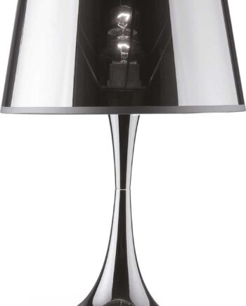 Bordlampe Ideal Lux London Krom ø32h48 Metal Plast