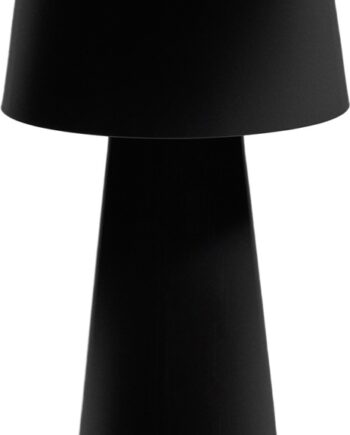 Bordlampe Kave Home Arenys Bærbar Metal Led Ip54 H40 ø16 Sort