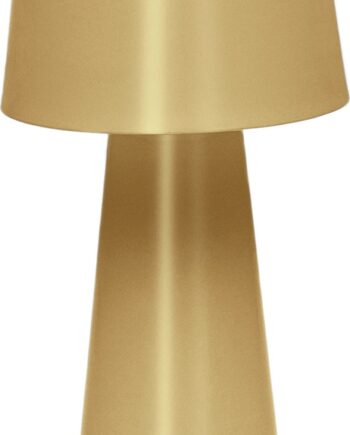 Bordlampe Kave Home Arenys Guld Metal Led Justerbar Usb Opladelig Bærbar