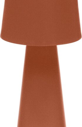 Bordlampe Kave Home Arenys Terracotta Led Metal Med Justerbar Lysstyrke Bærbar Ip54