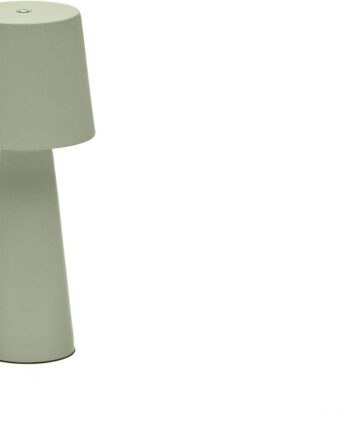 Bordlampe Kave Home Arenys Turkis Led Usb Opladelig Bærbar Ip54 Metal