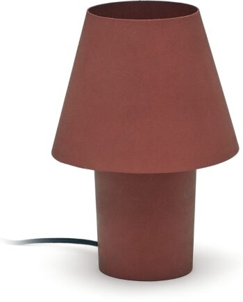 Bordlampe Kave Home Canapost Terrakotta Jern H30 Rustik Kolonial
