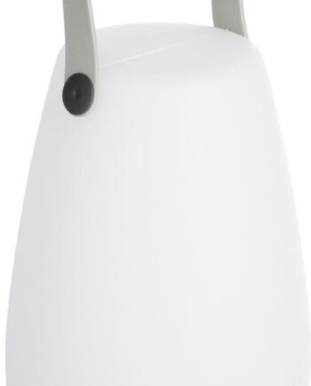 Bordlampe Kave Home Dianela Usb Genopladelig Dæmpbar Led Grå Hvid ø13