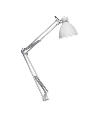Bordlampe Klemme Fra Leucos Hvid Hvid E27 Fatning