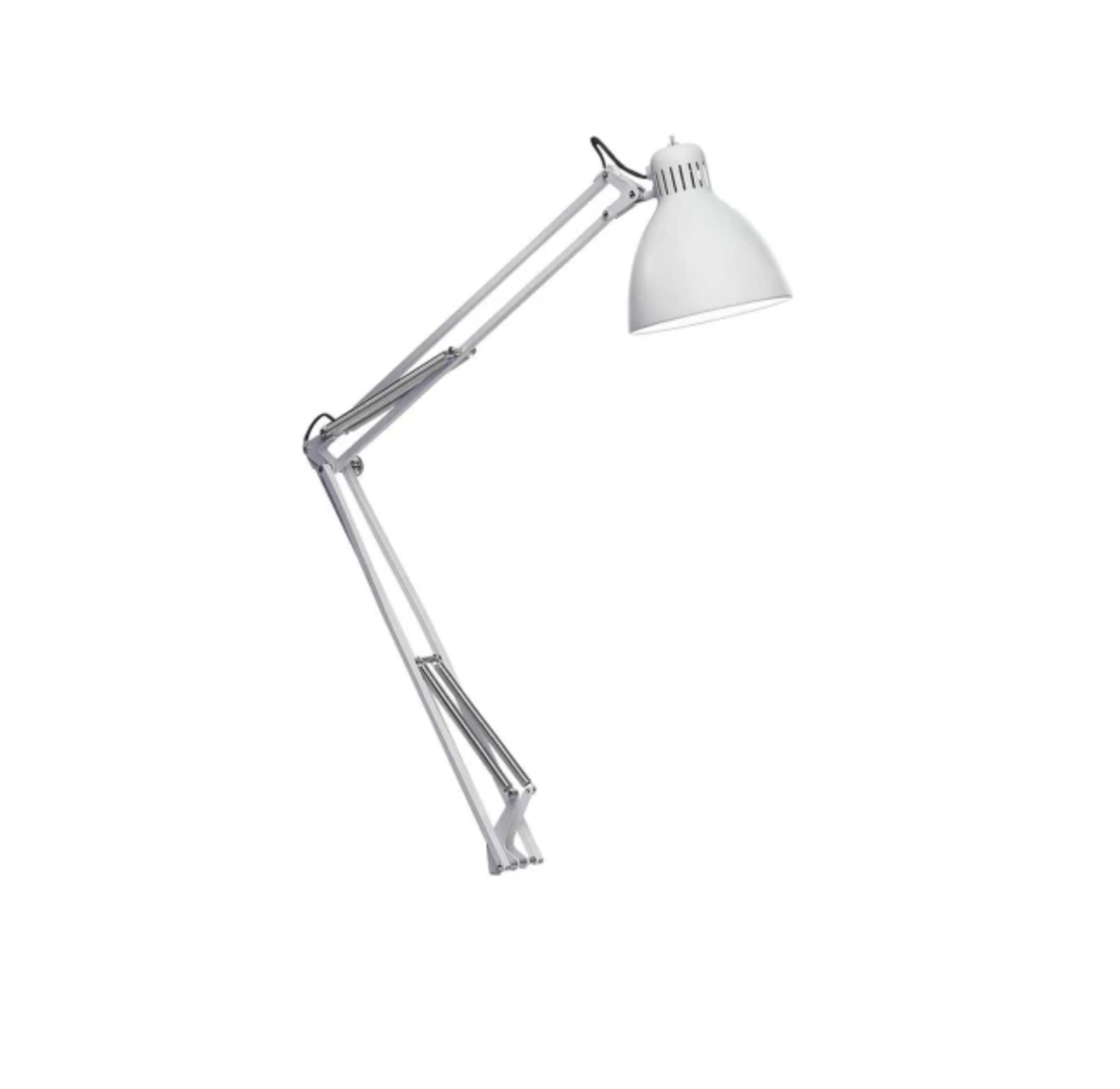 Bordlampe Klemme Fra Leucos Hvid Hvid E27 Fatning