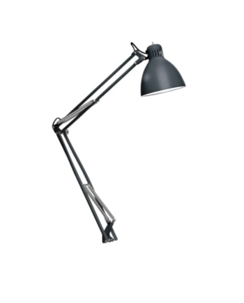 Bordlampe Klemme Fra Leucos Mica Blå Hvid E27 Fatning