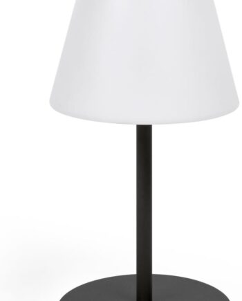 Bordlampe Led Kave Home Amaray Bærbar Usb Opladelig Sort Justerbar Farve   Intensitet Indendørs Udendørs