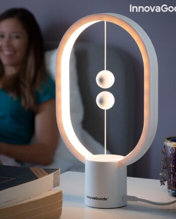 Bordlampe Led Med Magnetisk Switch Magilum Hvid