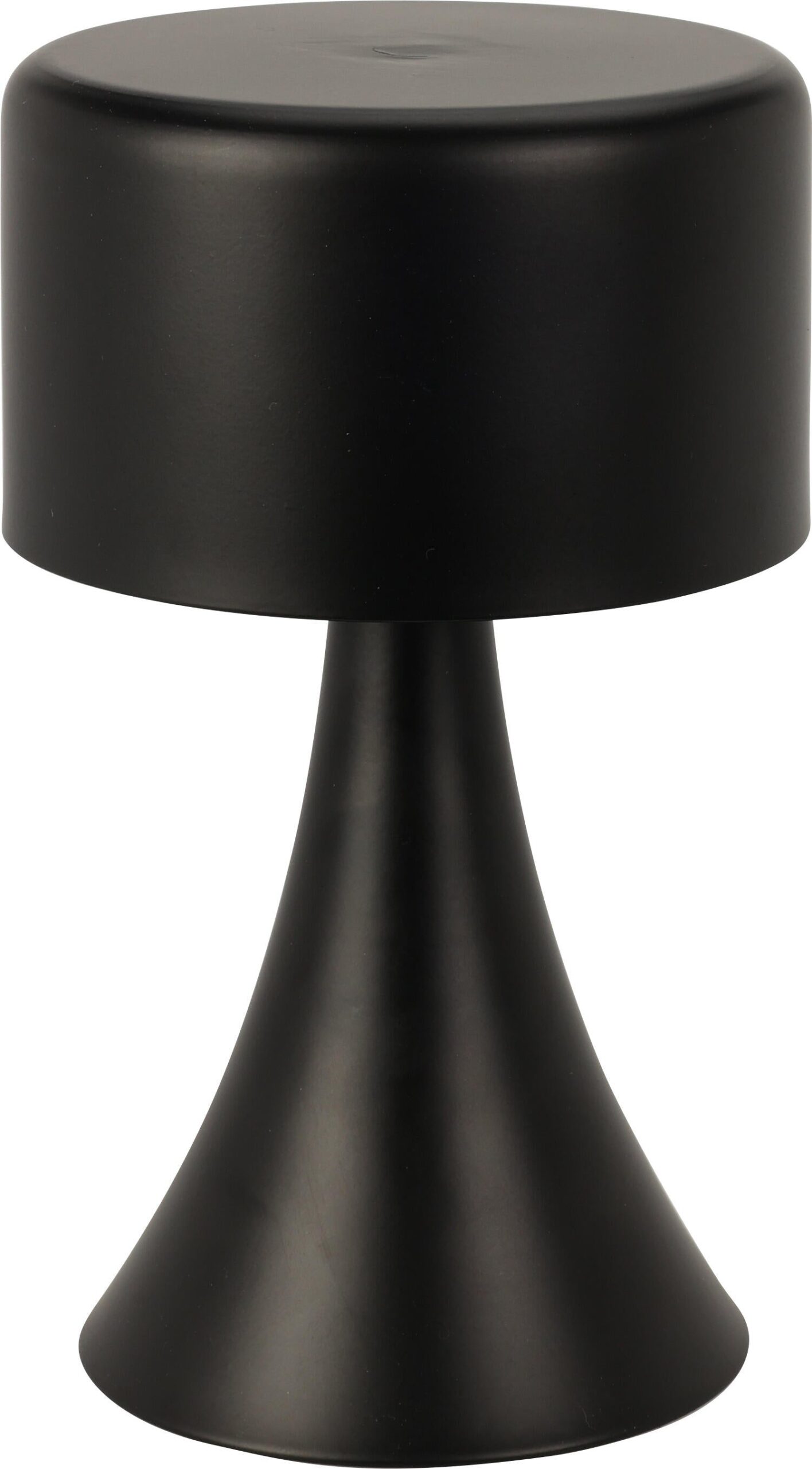 Bordlampe Led Sort ø12xh21cm Batteri