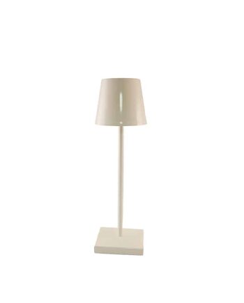 Bordlampe Led Touch Ledningsfri Mange Farver Hvid