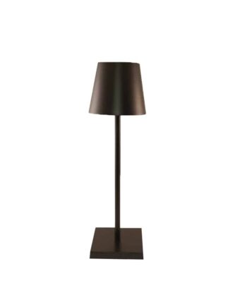 Bordlampe Led Touch Ledningsfri Mange Farver Sort