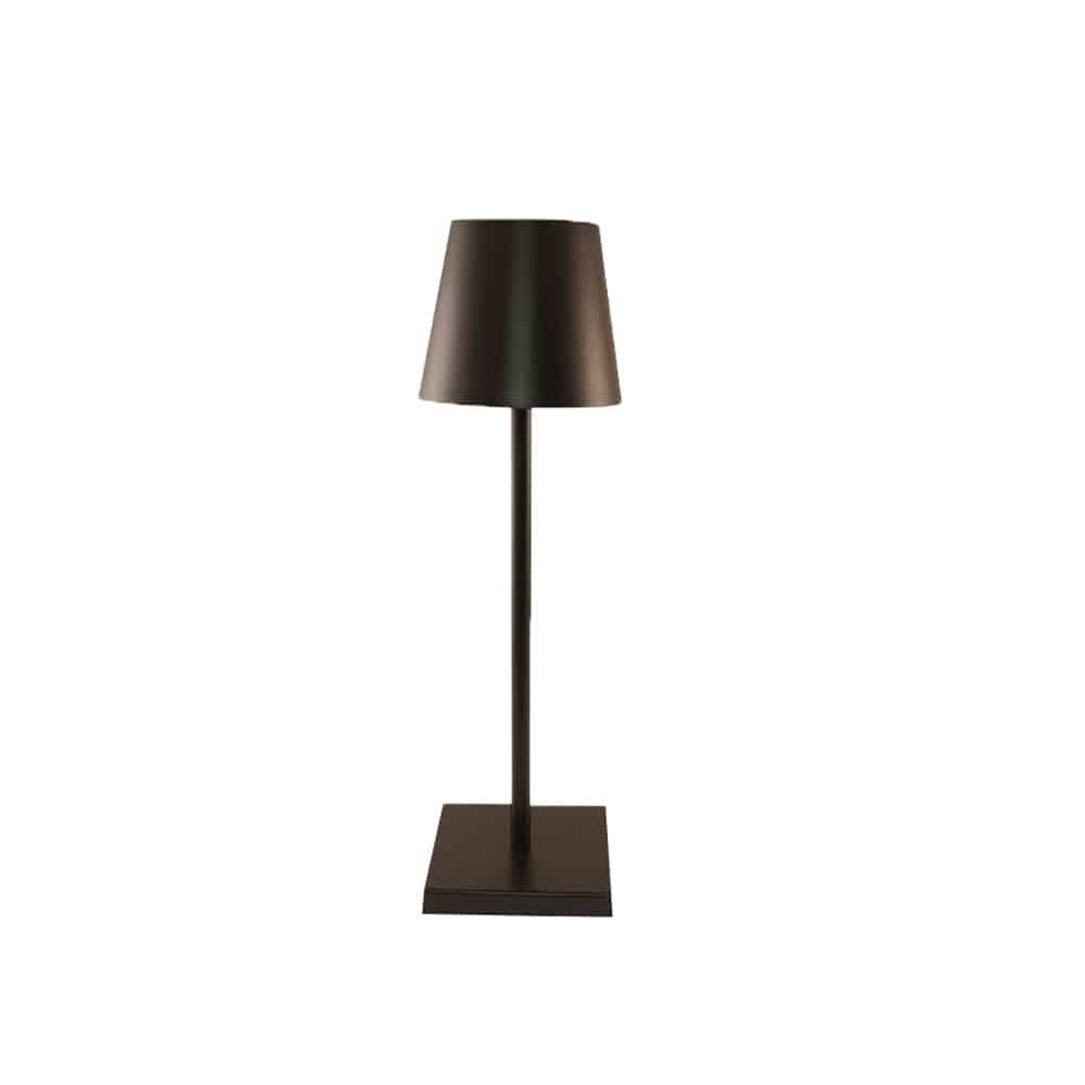 Bordlampe Led Touch Ledningsfri Mange Farver Sort