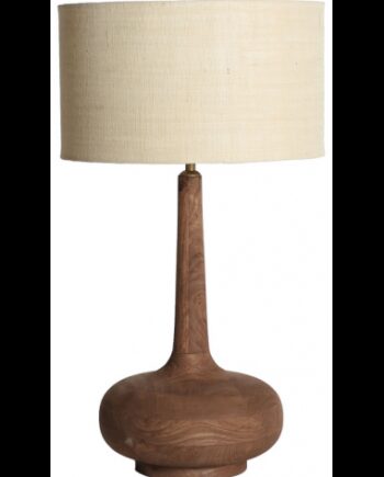 Bordlampe Mangotræ Jute H73 Rustik Brun Natur