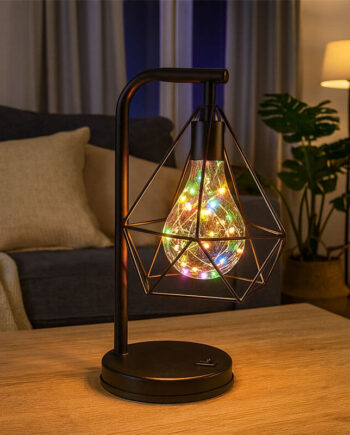 Bordlampe Med Lyskæde