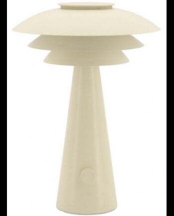 Bordlampe Metal H42 ø30 E27 Beige