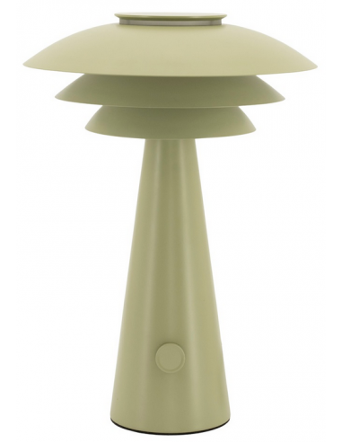 Bordlampe Metal H42 ø30 E27 Grøn