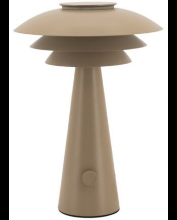 Bordlampe Metal H42 ø30 E27 Taupe