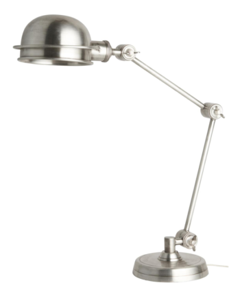 Bordlampe Rund Metalskærm