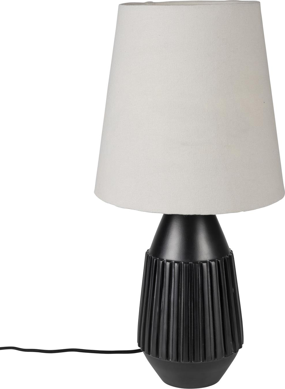 Bordlampe Studio White Aysa Aluminium Sølv ø25 H52