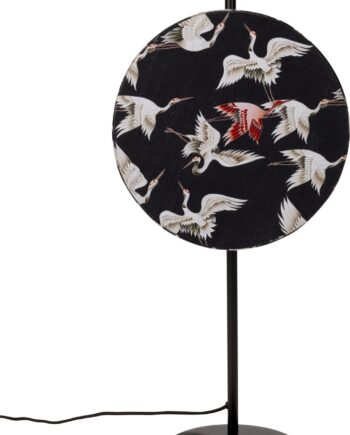 Bordlampe Studio White Jaylee Sølv Metal Indisk E27 Led Til Stue
