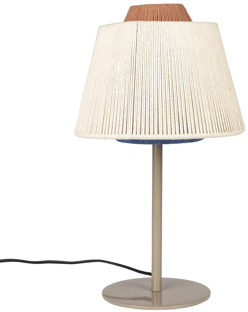 Bordlampe Studio White Yumi Perlemor Polyester ø26 H45