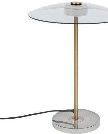 Bordlampe Zuiver Float ø30 H42 Glas Sølv
