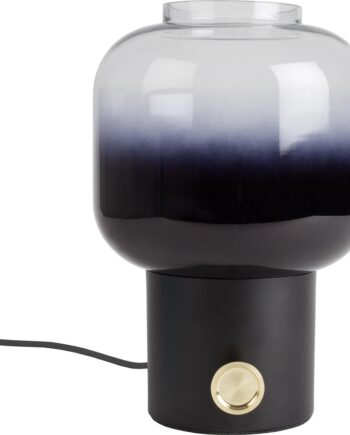 Bordlampe Zuiver Moody Sølv Glas Med Dimmer ø20 H29