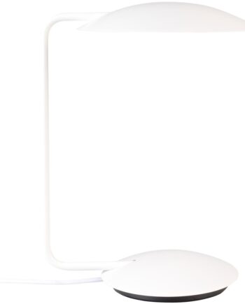 Bordlampe Zuiver Pixie Offwhite Jern Rund ø30 H38 Minimalistisk Design