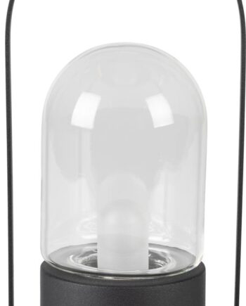 Bordlampe Zuiver Smarty Sølvfarvet Jern Med Dæmper Integreret Led ø12 H22