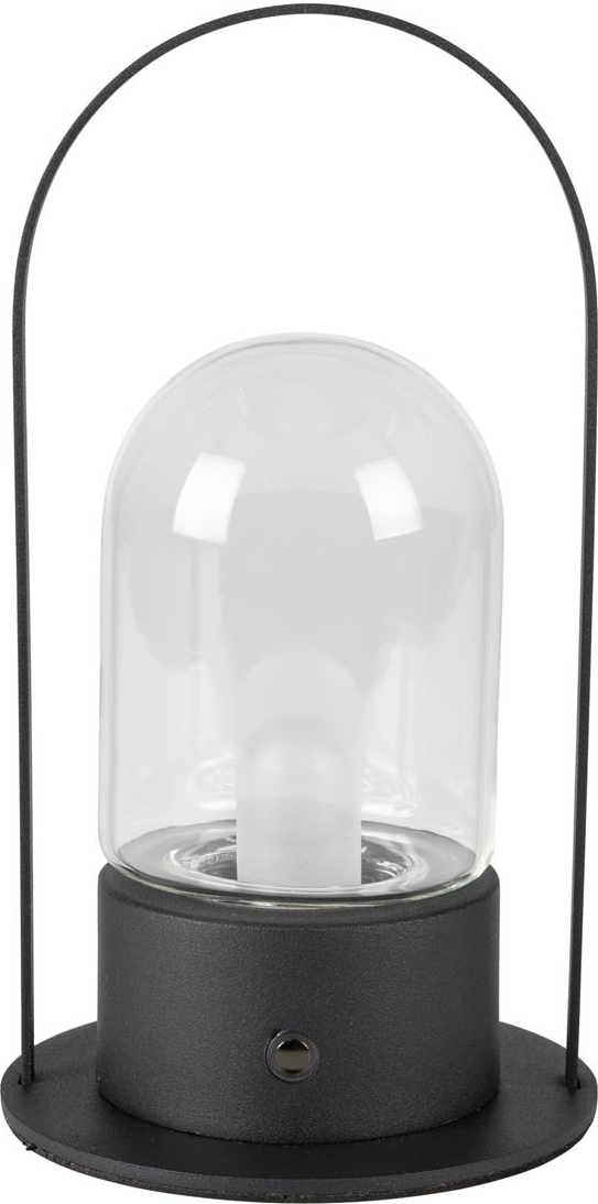 Bordlampe Zuiver Smarty Sølvfarvet Jern Med Dæmper Integreret Led ø12 H22