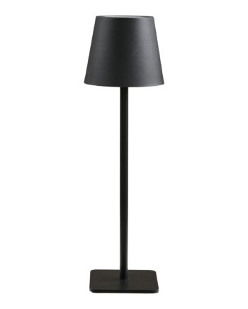 Bradford Bordlampe Bordlampe Genopladelig Metal Sort