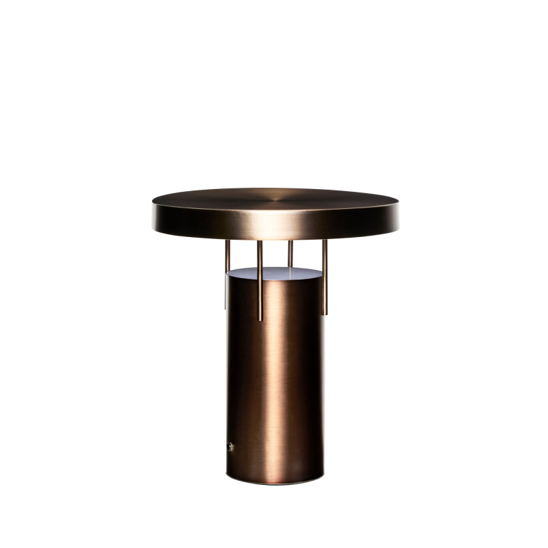 Bringme Bordlampe Bruneret Messing